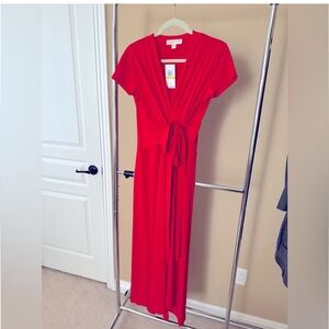 ❤️❤️ NWT New! Red Michael Kors dress Medium M ❤️❤️
